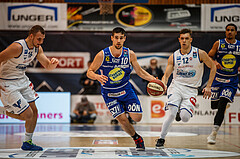 Basketball, Admiral Basketball Superliga 2019/20, Platzierungsrunde 3. Runde, Oberwart Gunners, Gmunden Swans, Toni Blazan (10)