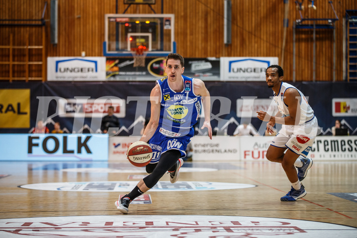 Basketball, Admiral Basketball Superliga 2019/20, Platzierungsrunde 3. Runde, Oberwart Gunners, Gmunden Swans, Benedikt Güttl (7)