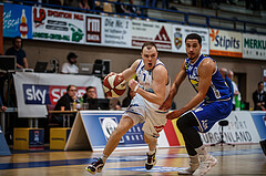 Basketball, Admiral Basketball Superliga 2019/20, Platzierungsrunde 3. Runde, Oberwart Gunners, Gmunden Swans, Sebastian Käferle (7)