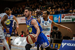 Basketball, Admiral Basketball Superliga 2019/20, Platzierungsrunde 3. Runde, Oberwart Gunners, Gmunden Swans, Daniel Friedrich (6)