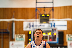 Basketball, Admiral Basketball Superliga 2019/20, Platzierungsrunde 3.Runde, Oberwart Gunners, Gmunden Swans, Jonathan Knessl (12)