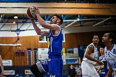Basketball, Admiral Basketball Superliga 2019/20, Platzierungsrunde 3. Runde, Oberwart Gunners, Gmunden Swans, Daniel Friedrich (6)