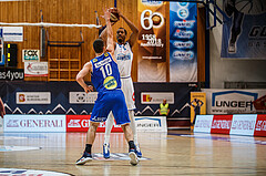 Basketball, Admiral Basketball Superliga 2019/20, Platzierungsrunde 3. Runde, Oberwart Gunners, Gmunden Swans, Orion Outerbridge (8)