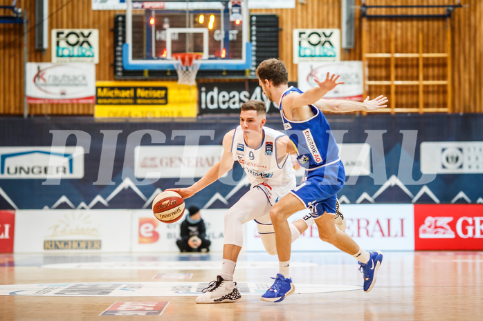 Basketball, Admiral Basketball Superliga 2019/20, Platzierungsrunde 3.Runde, Oberwart Gunners, Gmunden Swans, Edi Patekar (9)