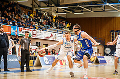 Basketball, Admiral Basketball Superliga 2019/20, Platzierungsrunde 3.Runde, Oberwart Gunners, Gmunden Swans, Saimon Sutt (11)