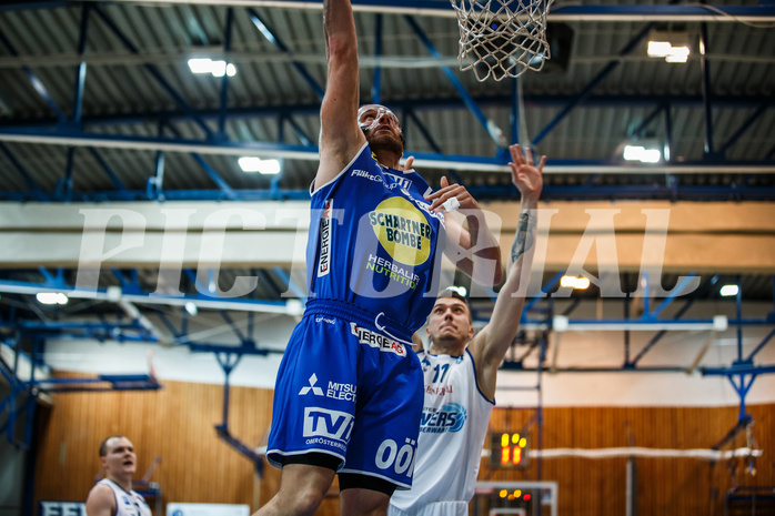 Basketball, Admiral Basketball Superliga 2019/20, Platzierungsrunde 3. Runde, Oberwart Gunners, Gmunden Swans, Enis Murati (4)