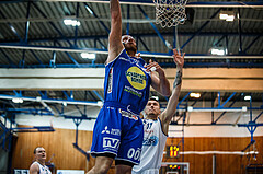 Basketball, Admiral Basketball Superliga 2019/20, Platzierungsrunde 3. Runde, Oberwart Gunners, Gmunden Swans, Enis Murati (4)