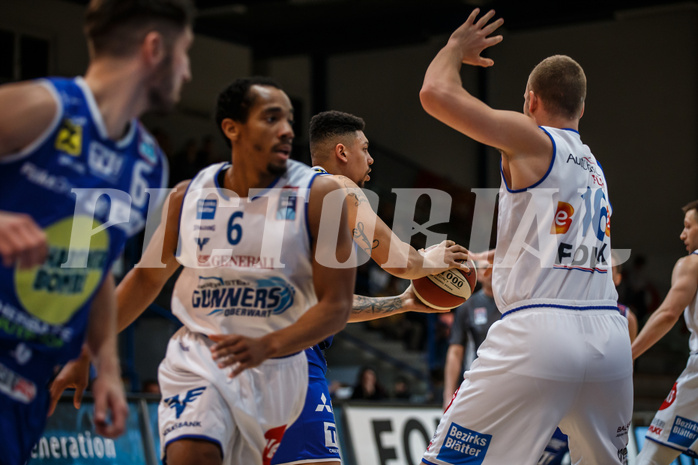 Basketball, Admiral Basketball Superliga 2019/20, Platzierungsrunde 3. Runde, Oberwart Gunners, Gmunden Swans, Jordan Loveridge (9)