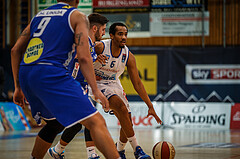 Basketball, Admiral Basketball Superliga 2019/20, Platzierungsrunde 3. Runde, Oberwart Gunners, Gmunden Swans, Lawrence Alexander (6)