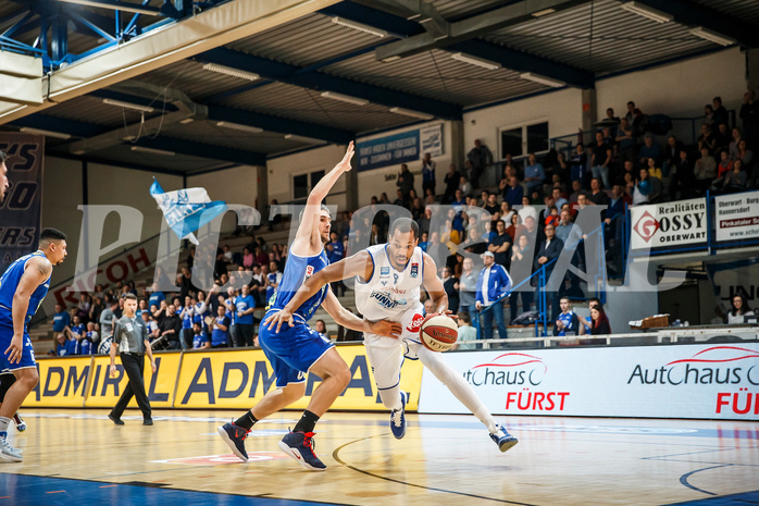 Basketball, Admiral Basketball Superliga 2019/20, Platzierungsrunde 3.Runde, Oberwart Gunners, Gmunden Swans, Orion Outerbridge (8)