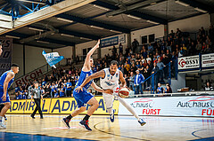 Basketball, Admiral Basketball Superliga 2019/20, Platzierungsrunde 3.Runde, Oberwart Gunners, Gmunden Swans, Orion Outerbridge (8)