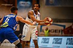Basketball, Admiral Basketball Superliga 2019/20, Platzierungsrunde 3. Runde, Oberwart Gunners, Gmunden Swans, Lawrence Alexander (6)
