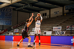 Basketball, bet-at-home Basketball Superliga 2020/21, Platzierungsrunde, 5. Runde, Oberwart Gunners, Flyers Wels, Nigel Pruitt (11)
