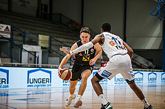 Basketball, bet-at-home Basketball Superliga 2020/21, Platzierungsrunde, 5. Runde, Oberwart Gunners, Flyers Wels, Lukas Reichle (17)