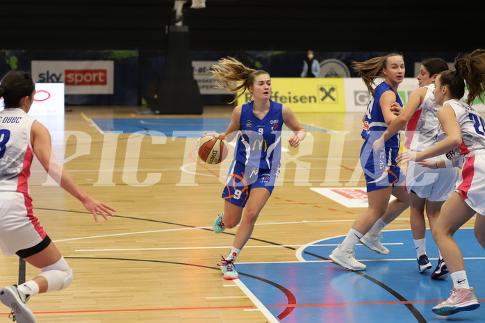 12.12.2021, Basketball Damen Superliga 2021/22, Grunddurchgang 7.Runde,  
UBSC-DBBC Graz vs. DBB LZ OÖ