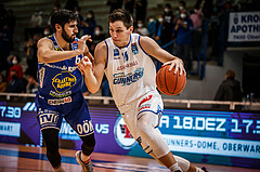 Basketball, bet-at-home Basketball Superliga 2021/22, Grunddurchgang Runde 8, Oberwart Gunners, Gmunden Swans, Brock Gardner (10)