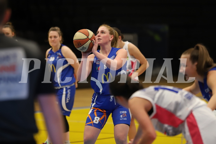 12.12.2021, Basketball Damen Superliga 2021/22, Grunddurchgang 7.Runde,  
UBSC-DBBC Graz vs. DBB LZ OÖ