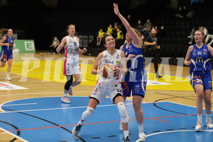 12.12.2021, Basketball Damen Superliga 2021/22, Grunddurchgang 7.Runde,  
UBSC-DBBC Graz vs. DBB LZ OÖ