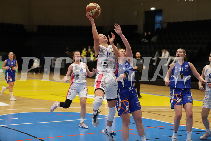 12.12.2021, Basketball Damen Superliga 2021/22, Grunddurchgang 7.Runde,  
UBSC-DBBC Graz vs. DBB LZ OÖ
