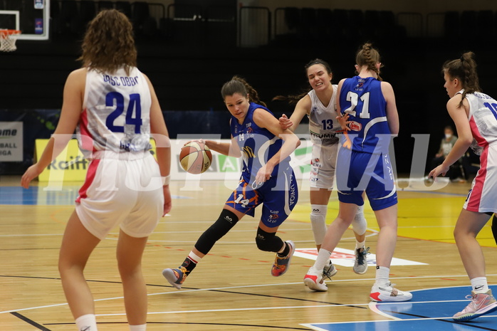 12.12.2021, Basketball Damen Superliga 2021/22, Grunddurchgang 7.Runde,  
UBSC-DBBC Graz vs. DBB LZ OÖ