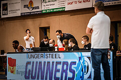 Basketball, bet-at-home Basketball Superliga 2021/22, Grunddurchgang Runde 8, Oberwart Gunners, Gmunden Swans, Referees