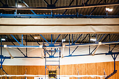 Basketball, bet-at-home Basketball Superliga 2021/22, Grunddurchgang Runde 8, Oberwart Gunners, Gmunden Swans, Emondre Rickman (14)