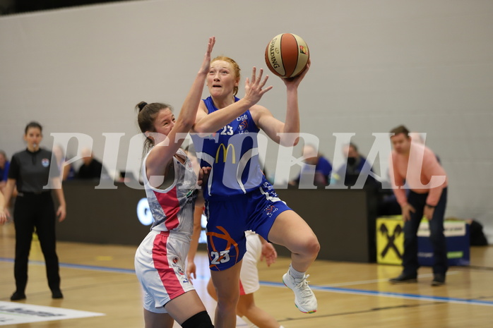12.12.2021, Basketball Damen Superliga 2021/22, Grunddurchgang 7.Runde,  
UBSC-DBBC Graz vs. DBB LZ OÖ