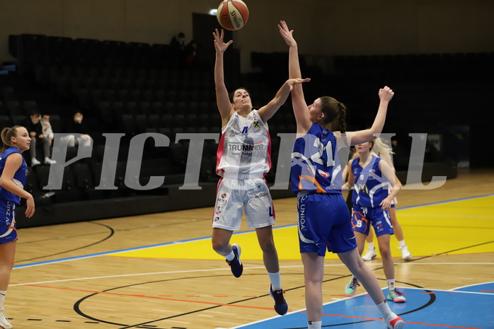 12.12.2021, Basketball Damen Superliga 2021/22, Grunddurchgang 7.Runde,  
UBSC-DBBC Graz vs. DBB LZ OÖ