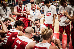 Basketball, FIBA EuroBasket 2025 Qualifiers , , AUSTRIA, IRELAND, Team AUSTRIA, Raoul Korner (Head Coach)