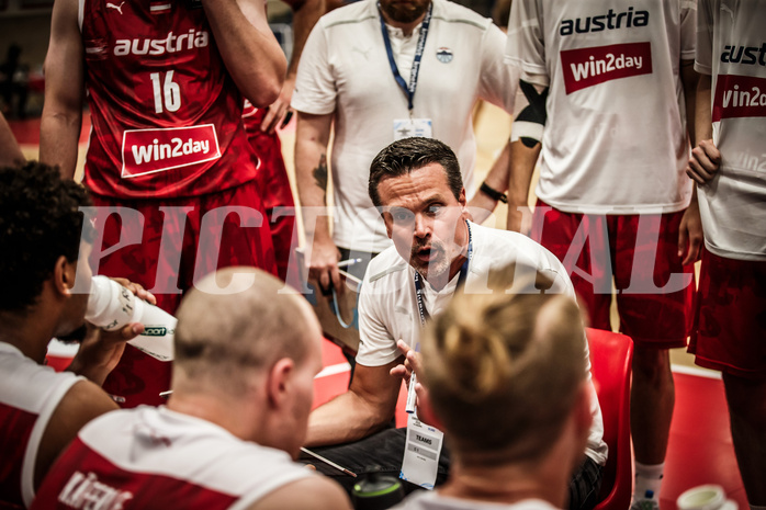 Basketball, FIBA EuroBasket 2025 Qualifiers , , AUSTRIA, IRELAND, Raoul Korner (Head Coach)