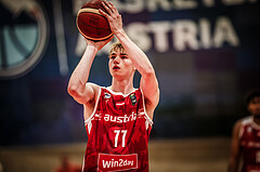Basketball, FIBA EuroBasket 2025 Qualifiers , , AUSTRIA, IRELAND, Timo LANMÜLLER (77)