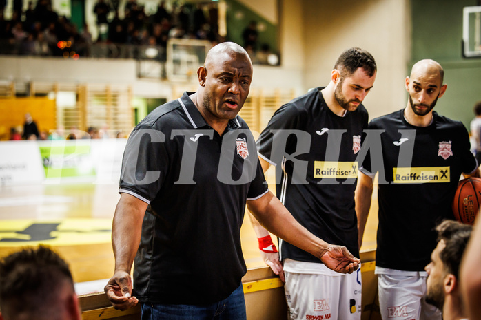 Basketball, Basketball Zweite Liga 2022/23, Playoff, Viertelfinale Spiel 2
, Mattersburg Rocks, BBU Salzburg, James WILLIAMS (Headcoach)