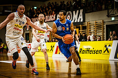 Basketball, Basketball Zweite Liga 2022/23, Playoff, Viertelfinale Spiel 2
, Mattersburg Rocks, BBU Salzburg, L. O´neal (9)
