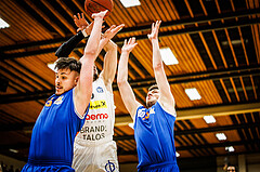 Basketball, Basketball Zweite Liga 2022/23, Playoff, Viertelfinale Spiel 2
, Mattersburg Rocks, BBU Salzburg, Jordis Ortega (5)