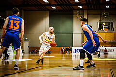 Basketball, Basketball Zweite Liga 2022/23, Playoff, Viertelfinale Spiel 2, Mattersburg Rocks, BBU Salzburg, Claudio Vancura (10)