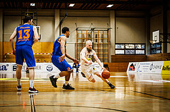 Basketball, Basketball Zweite Liga 2022/23, Playoff, Viertelfinale Spiel 2
, Mattersburg Rocks, BBU Salzburg, Claudio Vancura (10)