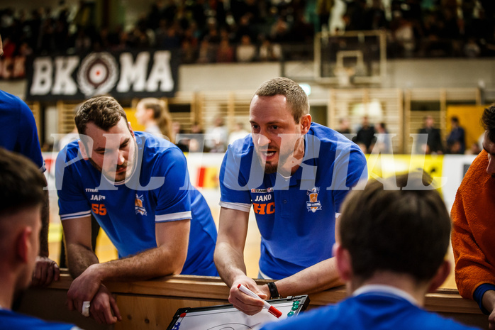 Basketball, Basketball Zweite Liga 2022/23, Playoff, Viertelfinale Spiel 2
, Mattersburg Rocks, BBU Salzburg, C. Ponz (Head Coach)
