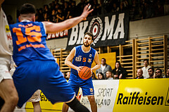 Basketball, Basketball Zweite Liga 2022/23, Playoff, Viertelfinale Spiel 2
, Mattersburg Rocks, BBU Salzburg, R. Miksch (5)