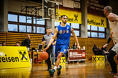 Basketball, Basketball Zweite Liga 2022/23, Playoff, Viertelfinale Spiel 2, Mattersburg Rocks, BBU Salzburg, A. Mitchell (7)