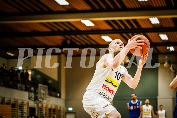 Basketball, Basketball Zweite Liga 2022/23, Playoff, Viertelfinale Spiel 2
, Mattersburg Rocks, BBU Salzburg, Claudio Vancura (10)