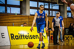 Basketball, Basketball Zweite Liga 2022/23, Playoff, Viertelfinale Spiel 2, Mattersburg Rocks, BBU Salzburg, A. Mitchell (7)