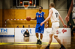 Basketball, Basketball Zweite Liga 2022/23, Playoff, Viertelfinale Spiel 2
, Mattersburg Rocks, BBU Salzburg, L. O´neal (9)
