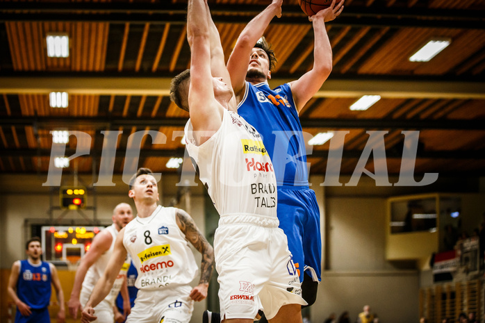 Basketball, Basketball Zweite Liga 2022/23, Playoff, Viertelfinale Spiel 2
, Mattersburg Rocks, BBU Salzburg, M. Rakic (15)