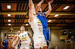 Basketball, Basketball Zweite Liga 2022/23, Playoff, Viertelfinale Spiel 2
, Mattersburg Rocks, BBU Salzburg, M. Rakic (15)
