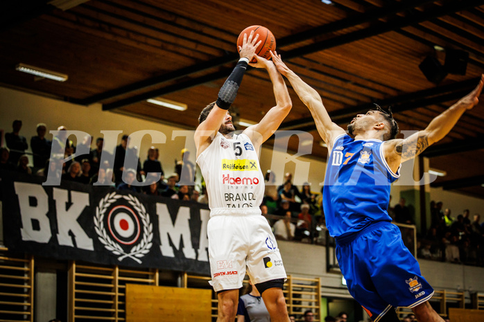 Basketball, Basketball Zweite Liga 2022/23, Playoff, Viertelfinale Spiel 2
, Mattersburg Rocks, BBU Salzburg, Jordis Ortega (5)