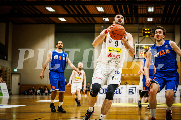 Basketball, Basketball Zweite Liga 2022/23, Playoff, Viertelfinale Spiel 2
, Mattersburg Rocks, BBU Salzburg, Tobias Winkler (9)