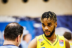 Basketball, Win2Day Superliga 2023/24, Grunddurchgang 16.Runde, SKN St. Pölten, Flyers Wels, Michael Anthony Randolph Jr. (5)