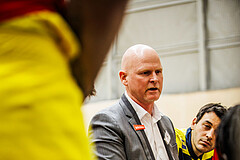 Basketball, Win2Day Superliga 2023/24, Grunddurchgang 16.Runde, SKN St. Pölten, Flyers Wels, Mike Coffin (Head Coach)