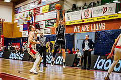 Basketball, win2day Basketball Superliga 2023/24, Grunddurchgang 16.Runde, Traiskirchen Lions, Kapfenberg Bulls, Miro Zapf (7)