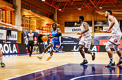 Basketball, win2day Basketball Superliga 2023/224, Grunddurchgang Runde 16, BBC Nord Dragonz, Oberwart Gunners, Munis Tutu (10)